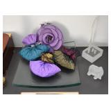 Glass Dish, Sachets, Art Glass