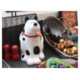 Doggie Cookie Jar, Salt & Pepper Shakers