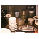 Footed Bowls, Chrome Butter Dish, Cuisinart Mini Chopper