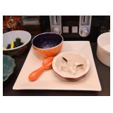 Serving Plate, Bowl, Mini Baking Dish, Juicer