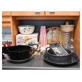 Slow Cooker, Serving Bowl, Baking Pans, Vases, Etc.
