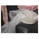 Vintage Tiara & Veil