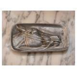 Metal Horse Dish 