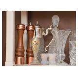 Crystal and Glassware (including Waterford Crystal), Salt & Pepper Mills