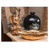 Angel Figurine, Vintage Pottery