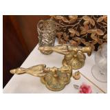 Brass Wall Candle Sconces