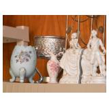 Vintage Porcelain / Ceramic Figurines, Vases, Pitchers, Home Decor