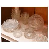 Crystal and Glassware (Serving Pieces, Vases, Jars, Bowls)
