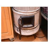 Antique Stoneware / Ceramic Wood Stove