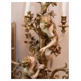 Italian Candelabra Lamp (needs rewiring)