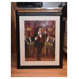 Framed Billiards Print / Poster