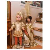 Vintage Automated Store Display Dolls