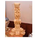 Resin Pedestal Base (great for plant stand or small side table)