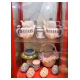 Teapots, Easter Decor