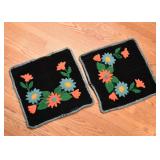 Vintage Needlepoint Pillow Covers