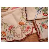 Needlepoint Table Linens / Runners