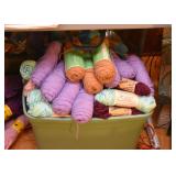 Tubs Full of Yarn