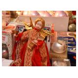 Vintage Christmas Angel Tree Topper