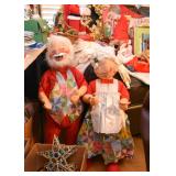 Large Annalee Santa & Mrs. Claus Dolls