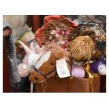 Hobby Horse Plush Stick Toys