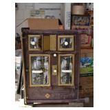 Antique Hand Painted Stove (Seen here on it