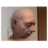 SOLD- "Head" Wall Sculpture by Joseph Seigenthaler (approx. 8" W x 13" H x 10.5" Deep)