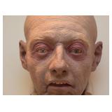 SOLD- "Head" Wall Sculpture by Joseph Seigenthaler (approx. 8" W x 13" H x 10.5" Deep)