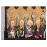 $3,200 - "Occupations" - 3D Art Sculpture by Kevin Hanna (Approx. 36.25" L x 30" H)