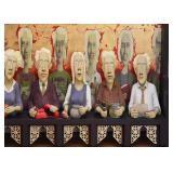 $3,200 - "Occupations" - 3D Art Sculpture by Kevin Hanna (Approx. 36.25" L x 30" H)