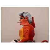 $600 - "Nero" Art Sculpture by Joann Meshen (Approx. 16" L x 9" W x 21" H not including base)