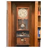 $400 - Antique / Vintage International Time Recording Company Punch Clock