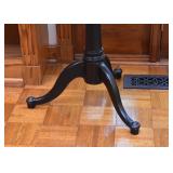 $100 - Vintage Tilt-Top Drafting Pedestal Table with Cast Iron Base