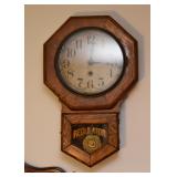 $135 - Antique Regulator Wall Clock