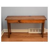 SOLD - Primitive Wood Bench