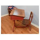 $150 - Vintage Red Painted Children