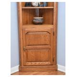 $150 - Tall Corner Display Cabinet / Shelf