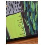 $100 - "Man with Green Hair" Original Artwork by Jackie Ritke (Approx. 9.5" L x 12.25" H)