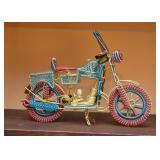 Wire Motorcycle Sculpture