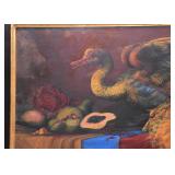 $4,000 - "Handcrafted" - Still Life Oil Painting by Laurie Hogin (Approx. 36.75" L x 26.5" H includi