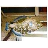 Folk Art Fish Artwork 