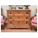 3-Drawer Chest with Stone Top (Approx. 42" L x 20" W x 34.5" H)
