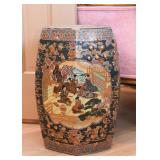 Chinese Porcelain Garden Stool (Approx. 18.5" H)