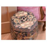 Chinese Porcelain Garden Stool (Approx. 18.5" H)