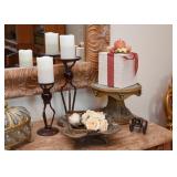Home Decor - Candle Holders, Display Pedestal, Bowls