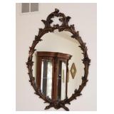 Pretty Oval Wall Mirror