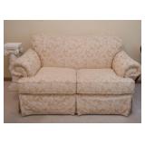 Damask Loveseat (68" L 36" H at the back)