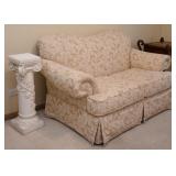 Damask Loveseat (68" L 36" H at the back)