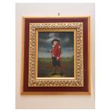 Framed Artwork / Painting, Signed T. Kelly