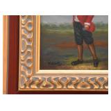 Framed Artwork / Painting, Signed T. Kelly