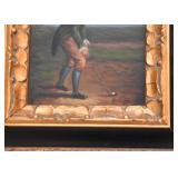 Framed Artwork / Painting, Signed T. Kelly